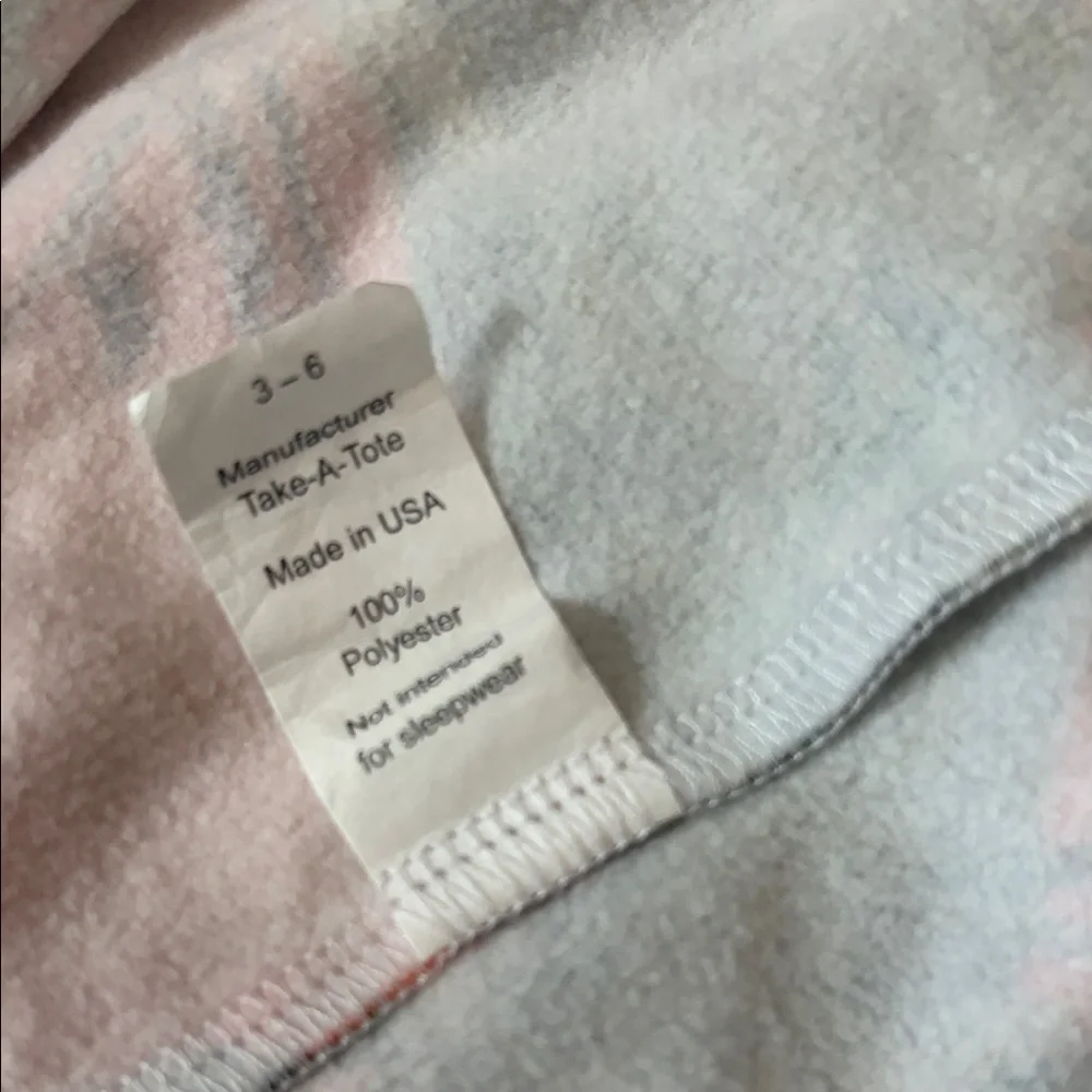Kids Camouflage Pajama One Piece by Take A Tote - Orange and Gray size 3-6 month